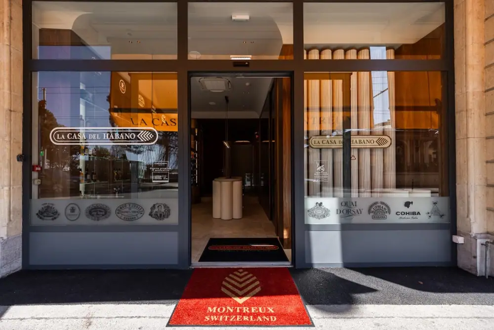 La Casa del Habano Montreux, Cigar shop with seating