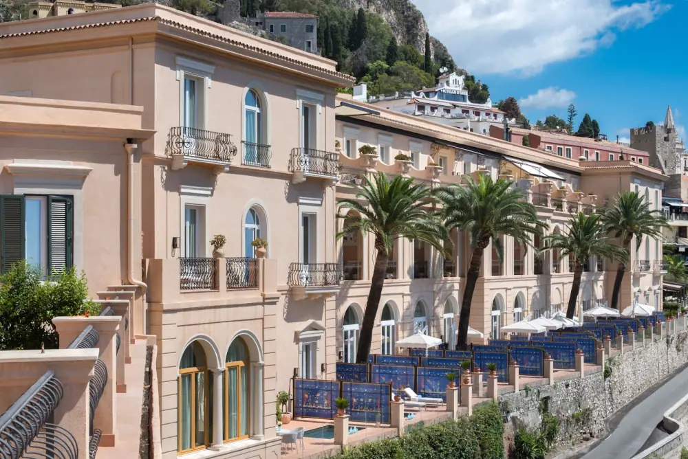 San Domenico Palace, Venkovní posezení