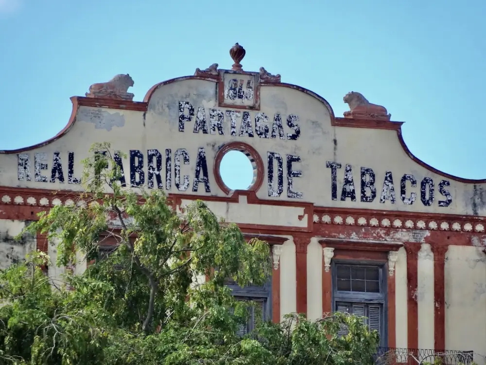 Real Fábrica de Tabacos Partagás, Obchod s posezením