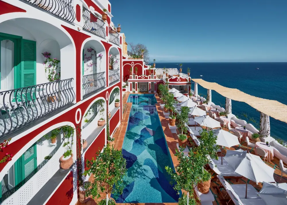 Le Sirenuse, Outdoor seating