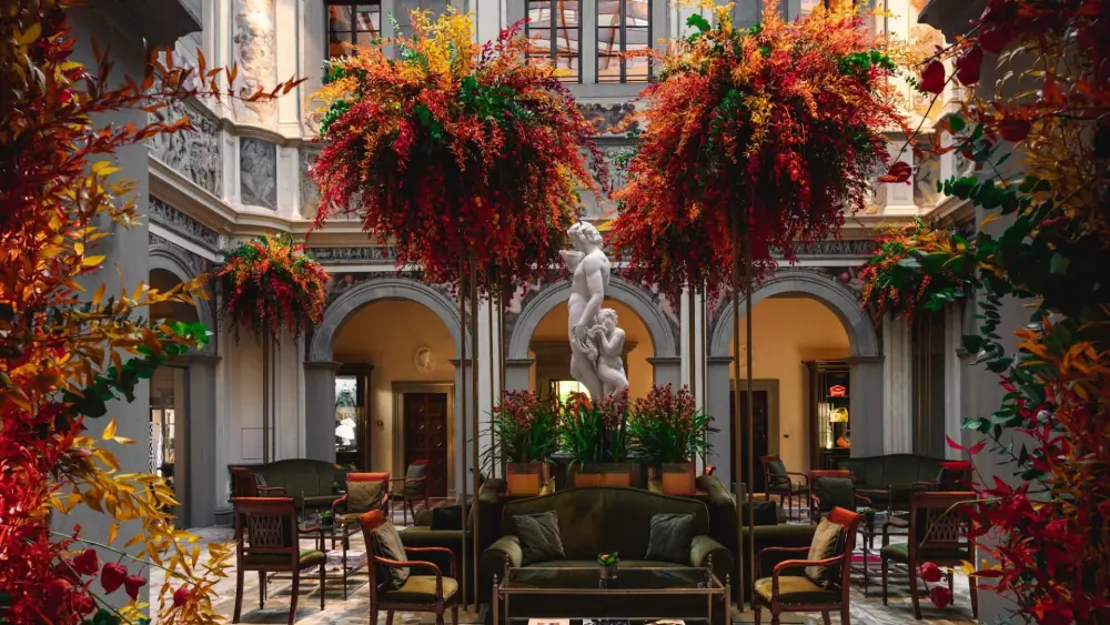 Four Seasons Firenze, Venkovní posezení