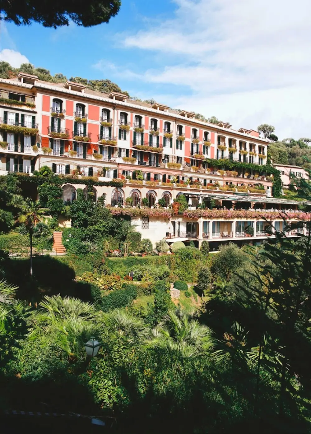 Belmond Hotel Splendido, Venkovní posezení